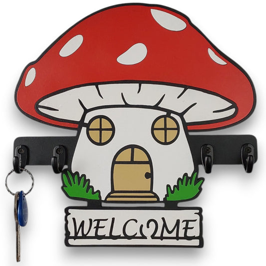 Mantar Anahtarlık Askısı